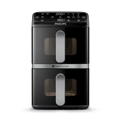 Air fryer Philips Ovi Dual Basket NA461/00 2750W 10l Aplikacja mobilna