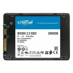 Crucial BX500 2TB 2.5 " SATA III Katı Hal Sürücüsü (CT2000BX500SSD1)