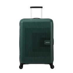 Walizka średnia poszerzana American Tourister AeroStep - dark forest