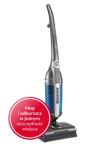 Mop parowy Hoover Steam Jet SSNV1400 2w1 odkurza i czyści parą