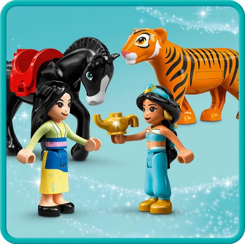 LEGO Disney maceraları Yasemin ve Mulan (43208)