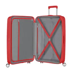 Mała walizka American Tourister Soundbox - coral red