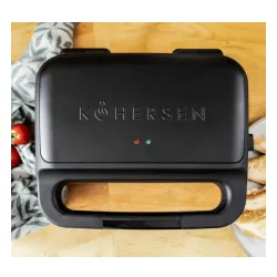 Opiekacz Kohersen Black Matt NX Ceramic 3w1 Max Trójkąty Gofry Panini 850W