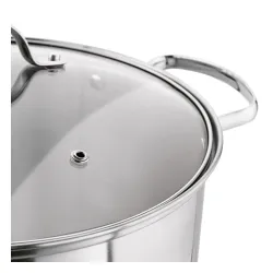 Garnek wysoki ze stali nierdzewnej z pokrywką Starke Pro Barcelo 15 l