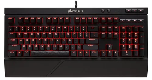 Klawiatura mechaniczna Corsair K68 Red Led - Cherry MX Red