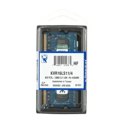 Pamięć Kingston DDR3L 4GB 1600 CL11 SODIMM