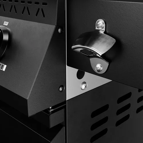 Grill gazowy KOLER Krone Compact Pro Czarny 15.8 kW 60 x 46 cm