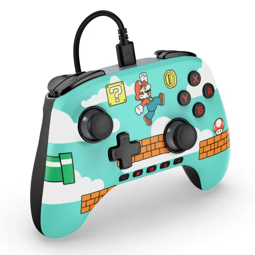 Pad PowerA Advantage Wired Controller Mario Time do Nintendo Switch 2 Przewodowy