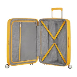 American Tourister Soundbox orta bavul-golden yellow