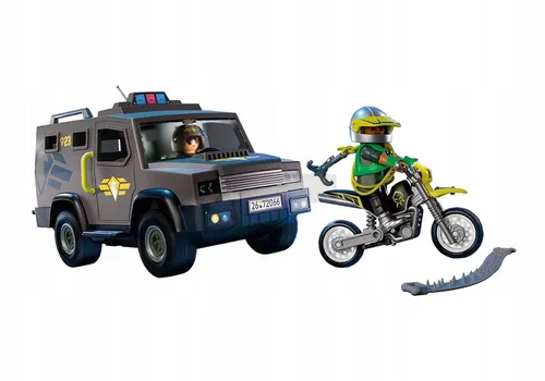 PLAYMOBIL 72066 POJAZD TAKTYCZNY SWAT zestaw dla dzieci +4 lata