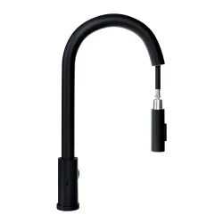 Bateria Globalo Loretio Black 1.1 Czarny mat Stal nierdzewna