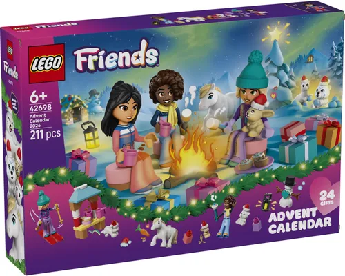 LEGO 42698 Friends Kalendarz adwentowy na 2026 rok