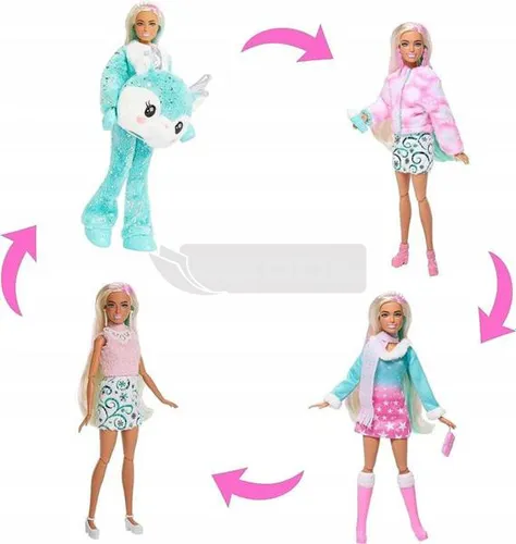 LALKA BARBIE KALENDARZ ADWENTOWY COLOR REVEAL 2023 HJX76