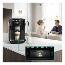 Ekspres Siemens EQ600 iAroma TP607ET8 Szerokość 36cm