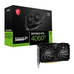 Karta graficzna MSI GeForce RTX 4060 Ti VENTUS 2X OC Black 16GB GDDR6 128bit DLSS