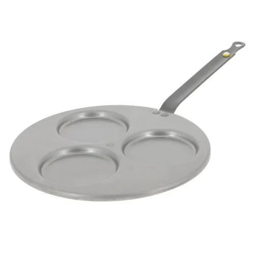 DE BUYER Mineral B Element 26 cm - patelnia do jajek sadzonych stalowa