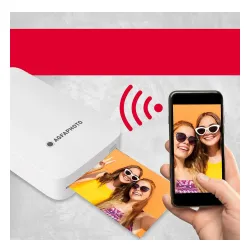 Drukarka AgfaPhoto Realipix mini P.2 / AMP23WH Biały