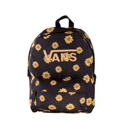 Vans Girls Realm Çocuk Sırt Çantası-güneş ışığı siyahı / ochre