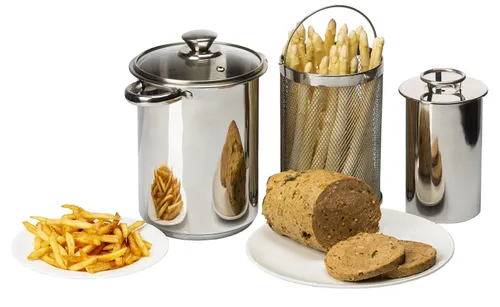 Garnek BROWIN 313515 Z koszem i szynkowarem