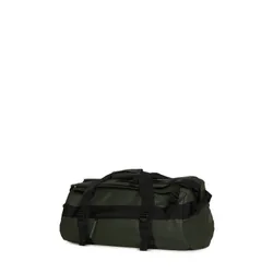 Seyahat Çantası 2in1 Yağmur Duffel Çantası Küçük Yeşil