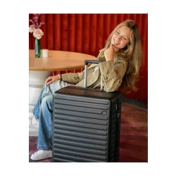 Walizka duża Puccini Munich - czarny