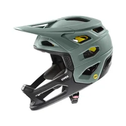 Kask rowerowy UVEX Revolt MIPS moss green/black matt