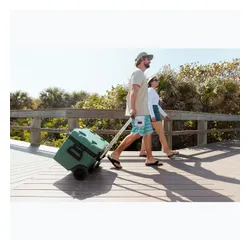 Lodówka turystyczna Igloo Trailmate 52 Roller 49 l spruce/obsidian grey