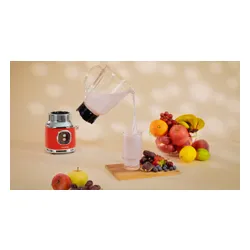 Blender kielichowy CECOTEC RetroTwist Czerwony