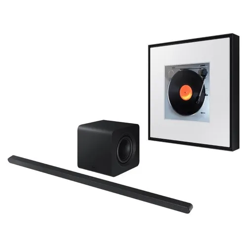 Soundbar SAMSUNG HW-S800D EN Czarny + Głośnik multiroom SAMSUNG Music Frame HW-LS60D EN Czarny