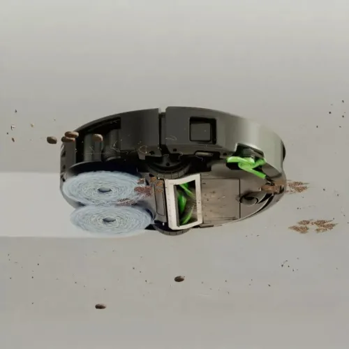 Robot sprzątający iRobot Roomba 575 Combo Funkcja mopowania Stacja oczyszczająca Tworzenie mapy pomieszczenia Funkcje AI Czarny