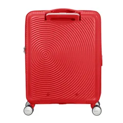 American Tourister Soundbox'ın Küçük Bavulu -mercan kırmızısı