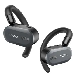 Słuchawki bezprzewodowe Tozo OpenBuds Douszne Bluetooth 5.3 Czarny