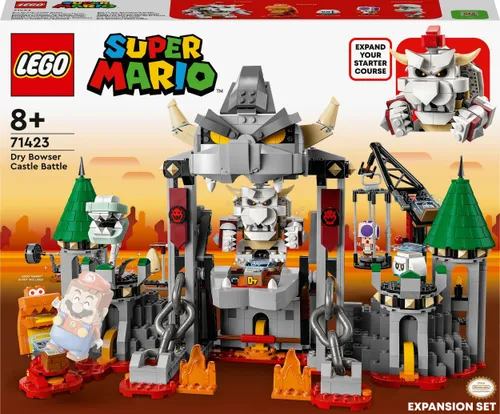 Конструктор Lego Super Mario битва в замке сухого Баузера - набор расширения (71423)