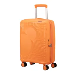 Walizka mała American Tourister Mickey Magic - peachy orange