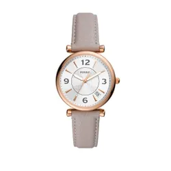 Fossil Carlie ES5161 Beige / Gold saati