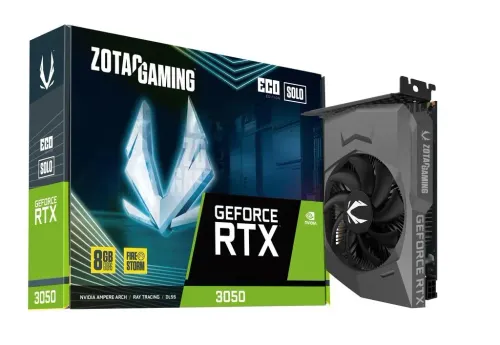 Karta graficzna Zotac GeForce RTX 3050 Eco Solo 8GB GDDR6 128bit DLSS