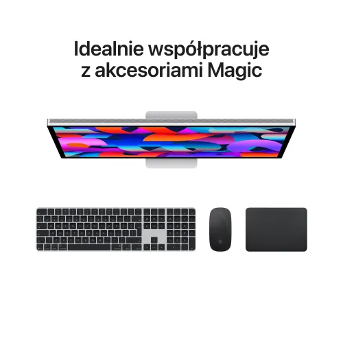 Monitor Apple Studio Display 2026 MFF14RC/A 27" 5K 60Hz Szkło nanostrukturalne Podstawka z regulacją pochylenia
