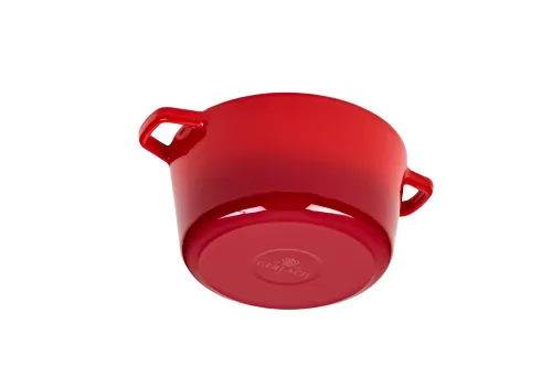 Garnek Gerlach Natur Iron Indukcja Żeliwo 3l Czerwony