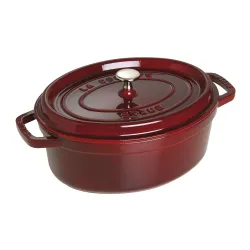STAUB LA COCOTTE Garnek żeliwny owalny 3.2 ltr, grenadynowy