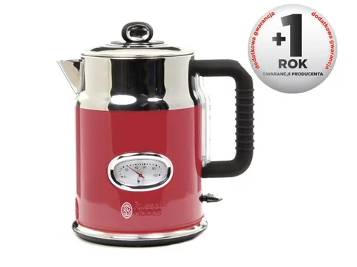 Russell Hobbs su ısıtıcısı Retro Şerit Kırmızı 21670-70