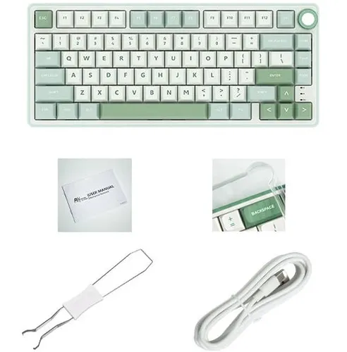 Klawiatura ROYAL KLUDGE R75 Sky Cyan K Silver Switch