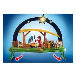 Playmobil Zestaw Stajenka z oświetleniem