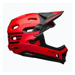 Kask rowerowy Bell FF Super DH MIPS Spherical fasthouse matte gloss red/black