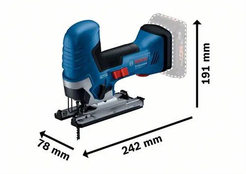 Wyrzynarka Bosch GST 185-LI 2x4.0Ah