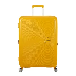 Walizka duża XL American Tourister SoundBox 80cm - golden yellow