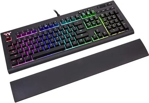 Klawiatura Thermaltake Premium X1 RGB Cherry MX Blue (KB-TPX-SSBRUS-01 )