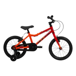 Rower dziecięcy HUFFY Literide Kids 16 cali dla chłopca Pomarańczowo-czerwony