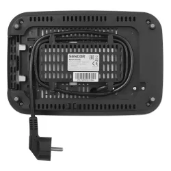Toster Sencor STS 0600BK Ruszt do bułek Rozmrażanie 1080W
