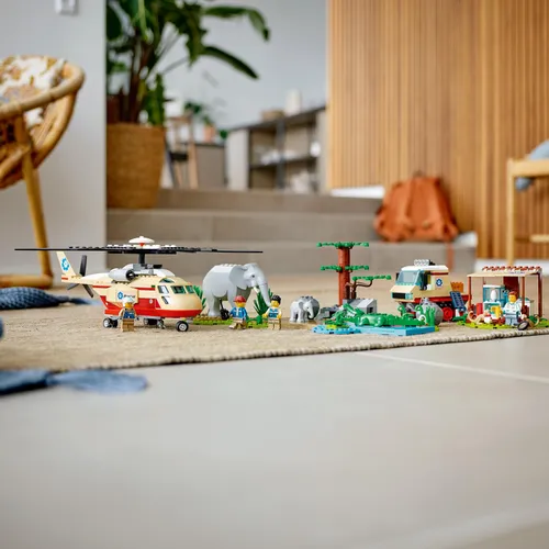 Конструктор Lego City спасает диких животных (60302)