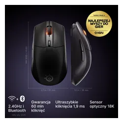 SteelSeries Arctis Nova 5 Czarne + Rival 3 Gen 2 WL + Apex 3 TKL